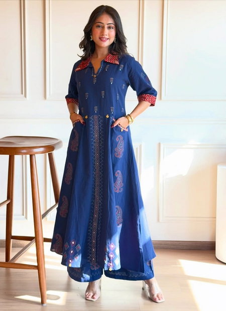 Zulekha Mix Cotton Kurti With Plazo Wholesale Clothing Suppliers In India